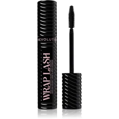 Revolution Wrap Lash mascara cu efect de volum culoare Ultra Black 8.5 ml