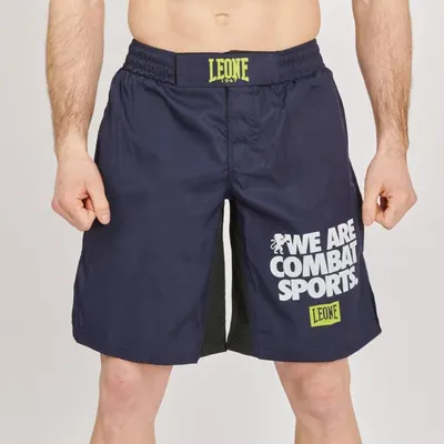 Short Leone Logo Wacs Albastru