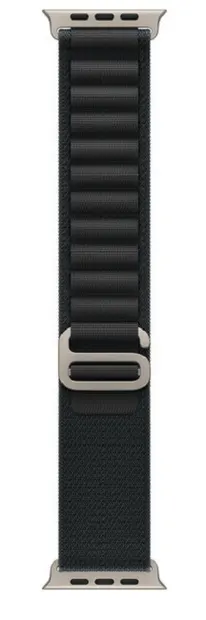 Curea Apple - Black Alpine Loop, Apple Watch, 49 mm, S, Black