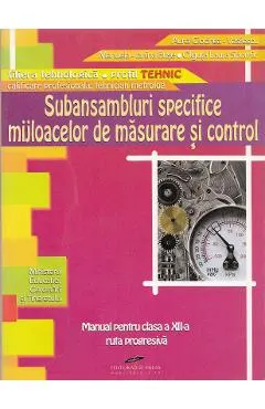 Subansambluri specifice mijloacelor se masurare si control - Clasa 12 - Manual