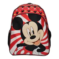Ghiozdan copii, 40x30x11 cm, cu doua compartimente, multicolor, bretele intarite si ajustabile, Mickey Mouse Engros