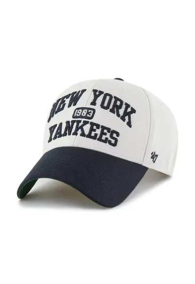 ’47 - Sapca cu logo NY Yankees - Alb/Albastru ultramarin