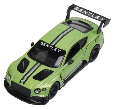 Mașinuță metalică Kinsmart - Bentley Continental GT, 1:38, verde