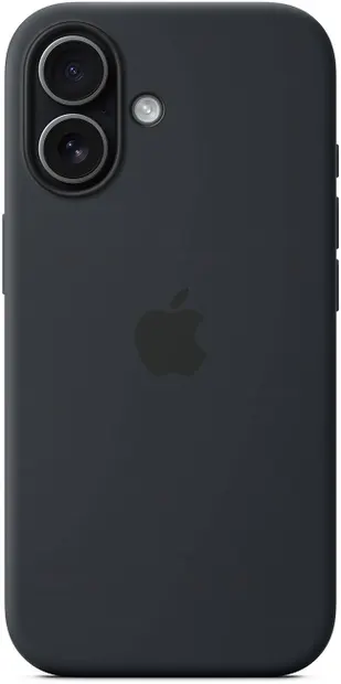 Husă Apple - Silicone, iPhone 17, MagSafe, negru