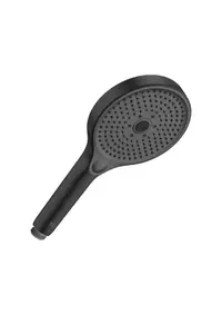 Para dus Roca Pleum A5B8114NB0, 1/2'', 130 mm, 3 functii, Negru mat