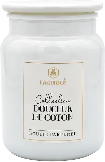 Lumânare parfumată Laguiole - Floare de bumbac, 250 g