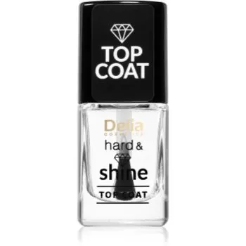 Delia Cosmetics Hard & Shine top coat cu efect de lungă durată