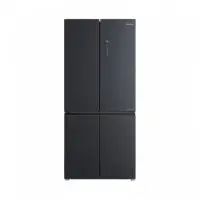 Side by Side Toshiba GR-RF677WI-PMJ(06), 515L (345+170)k NoFrost, System PureAir, Moisture Zone, Flexible Zone, Origin Inverter, Wi-fi, Control Display Exterior (Gri)