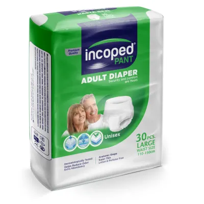 Incoped Chilot Scutece adulti incontinenta L (30 buc)