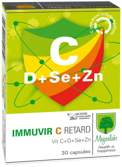Immuvir C Retard, 30 capsule, Magnalabs