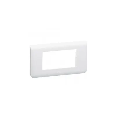 Placa Mosaic - 4 modul orizontal - alb