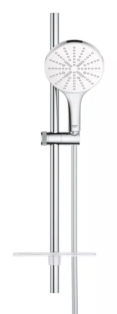 Coloana dus Grohe SmartActive 150, 26592LS0, montare pe perete, 600 mm, 3 functii, etajera, Crom lucios