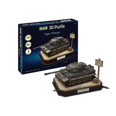 Puzzle 3d tanc tiger i