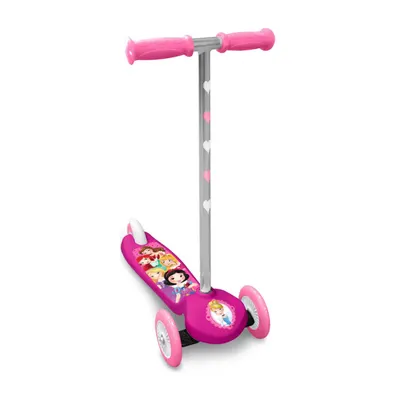 Trotineta intuitiva Disney Princess, platforma antiderapanta, manere ergonomice