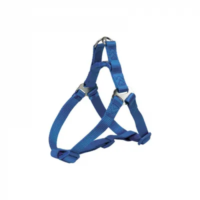 Ham pentru caini Premium One Touch Albastru XS-S 30-40 cm 10 mm