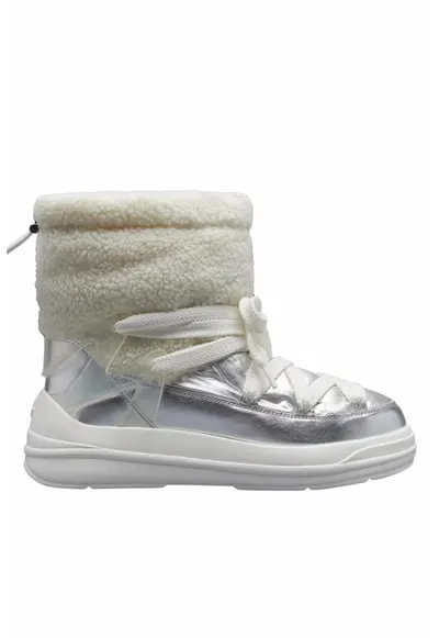 Ghete dama - Insolux Snow - Alb/Argintiu