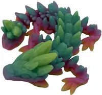 3D Print 3D Morph Lab - Pui de dragon, piatră prețioasă, gradient, curcubeu, luminescent