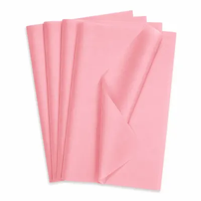 Hârtie de mătase pentru ambalat (set 10 buc) - Roz