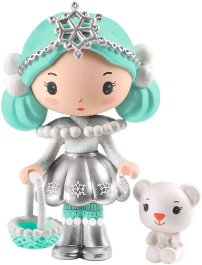 Set de figurine Djeco Tinyly - Albă ca Zăpada și asistenta medicală