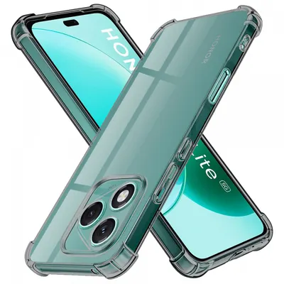Husa pentru Honor 400 Lite, Techsuit, Shockproof Clear, Fumurie