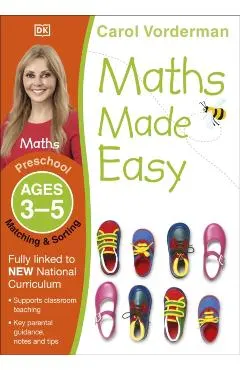 Maths Made Easy Matching And Sorting Preschool Ages 3-5