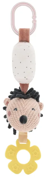Jucărie pentru bebeluși cu clopoțel KikkaBoo Hedge-hugs