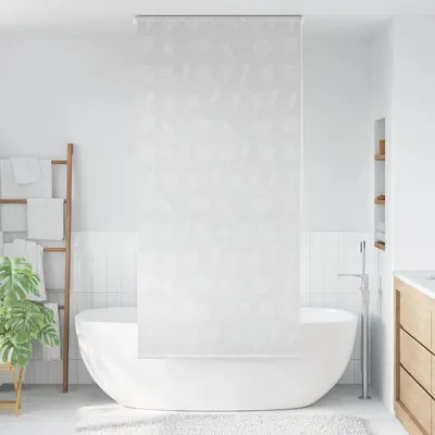 vidaXL Jaluzea roletă de duș, model stele de mare, 120x240 cm