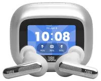 Căști wireless JBL - Live Beam 4, TWS, ANC, argintii