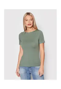 Tricou dama - 300623077 - Modal/Bumbac/Elastan - Verde - Verde