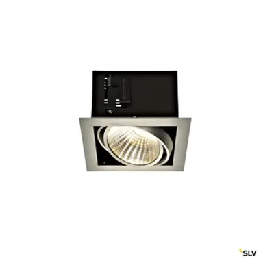KADUX LED simplu DL Set 3000K30°, alu.periat