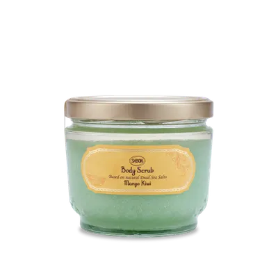 Exfoliant pentru corp Mango Kiwi, 600g, Sabon