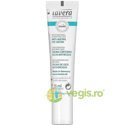 Crema Contur Ochi Antirid Coenzima Q10 Basis Sensitiv 15ml