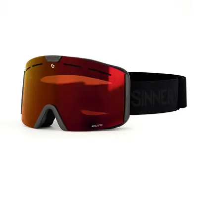 Ochelari schi și snowboard SINNER Arc S, Negru, Unisex
