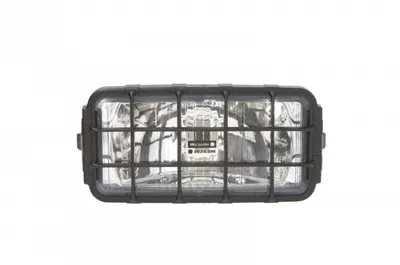 Far universal stanga dreapta (faza lunga, H3, 12 24V, latime 182mm, inaltime 86mm, alb, plastic, negru, lungime cablu: 150mm)