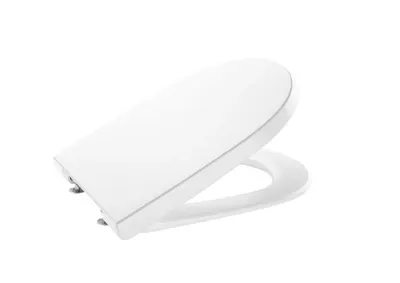 Capac WC The Gap Round A801D22001, compact, SoftClose, plastic, Alb
