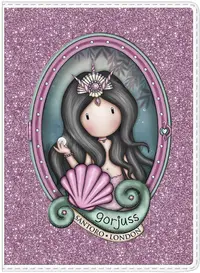 Caiet mic sclipitor Santoro Gorjuss Making Waves - The World Is Your Oyster