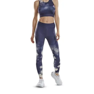 Colanti - bloom tights running W - blue | white