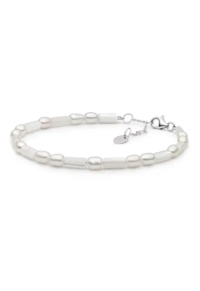 Bratara argint cu perle naturale - Morse