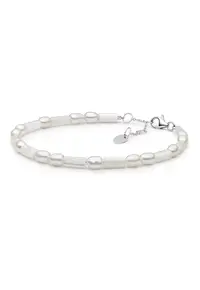 Bratara argint cu perle naturale - Morse