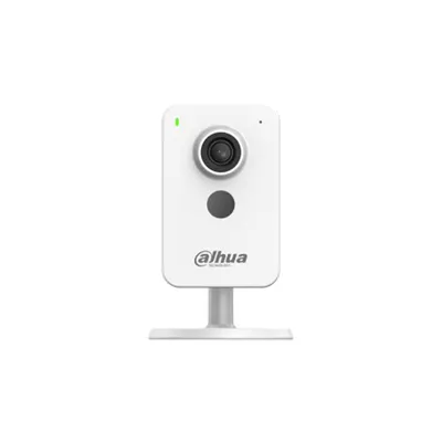 Camera supraveghere WiFi & PoE de interior Dahua C4K‑P, 4MP, WiFi 6, IR 30 m, Detectie AI persoane/vehicule, Comunicare bidirectionala, Alarma sunete anormale, Mod confidentialitate, Bluetooth pairing, H.265, Slot microSD, Design compact