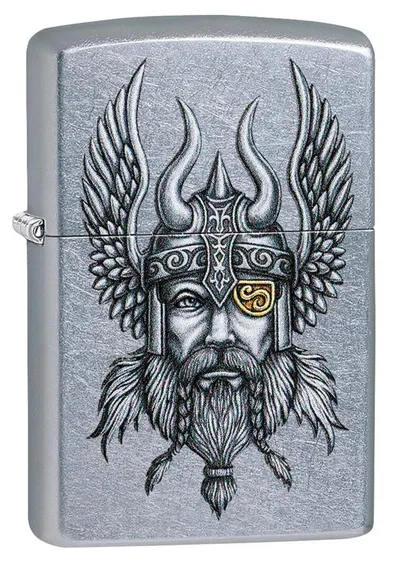 Bricheta Zippo Street Chrome, viking