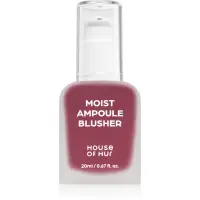 House of Hur Moist Ampoule Blusher fard de obraz lichid culoare 08 Berry Purple 20 ml