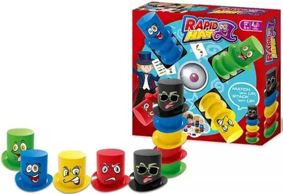 Joc de dexteritate pentru copii Pinokyogames - Palarii rapide