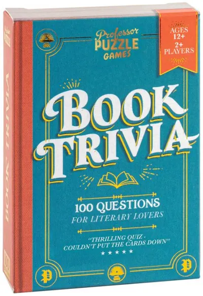 Joc de societate Professor Puzzle - Book Trivia - Party