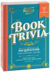 Joc de societate Professor Puzzle - Book Trivia - Party