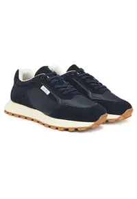 barbati bleumarin - piele naturala - Bleumarin