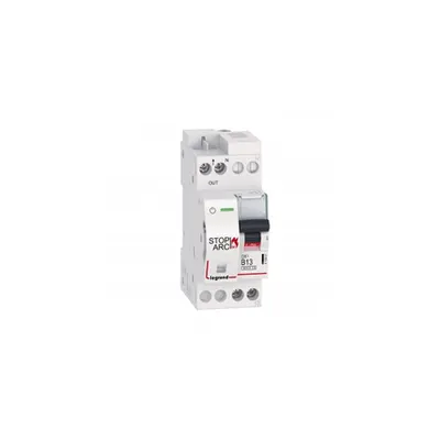 DX³ Stop Arc 6000 cu bottom side supply - 1P+N on pe partea dreapta 230 V~ - 13 A - 2 module - B curba