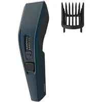 Aparat de tuns Philips Seria 3000 HC3505/15, 13 setari de lungime, lame din otel inoxidabil, Albastru