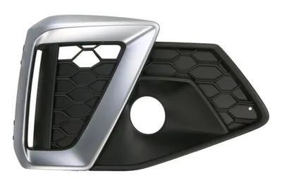 Grila bara Fata Dreapta S-LINE, plastic, gri negru potrivit AUDI A4 ALLROAD B9, A4 B9 05.15- 05.19