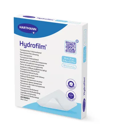 Pansament transparent Hydrofilm, 6 x 7 cm, Hartmann | 10 bucati